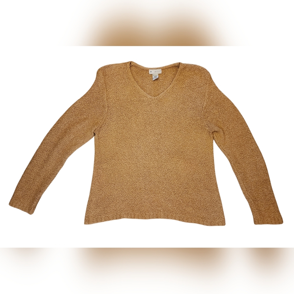 White Stag Ladies Large Sweater- Camel